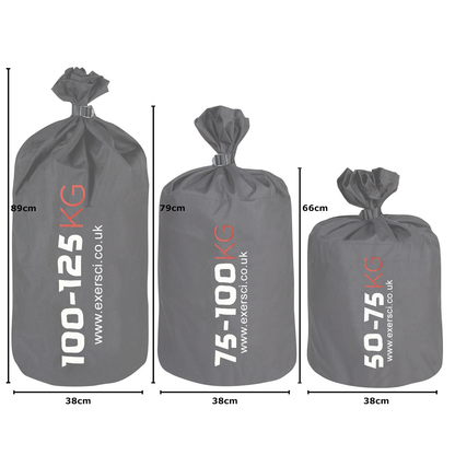 Image of three strongman sacks from Exersci