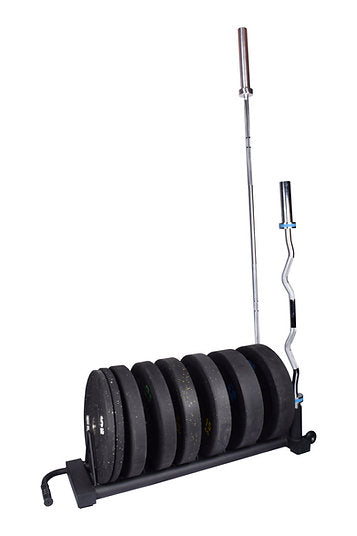 Exersci® Toaster Plate Rack & Barbell Stand