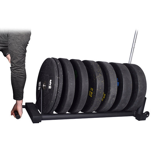 Exersci® Toaster Plate Rack & Barbell Stand